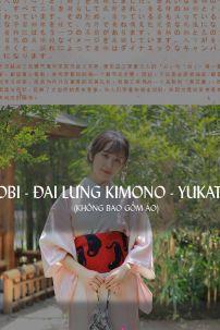 Đai Lưng Kimono Nhật Đỏ Mèo