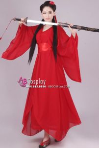 Trang Phục Cổ Trang Đỏ - Cổ Trang Minh Giáo