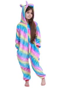 Trang Phục Ngủ Pijama Unicorn Cầu Vồng 130
