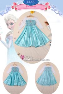 Trang Phục Nữ Hoàng Băng Giá Elsa Cho Bé
