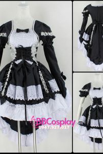 Đầm Lolita Gothic Tay Dài