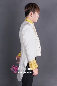 Áo Vest Nam Đuôi Tôm Viền Vàng