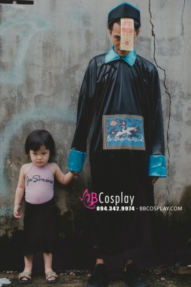 Đồ Cương Thi Giá Rẻ Vải Thun Mỏng (Hoạ Tiết In)