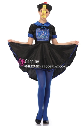 Trang Phục Cương Thi Nữ - Quan Nhà Thanh Mẫu Đầm