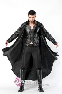 Trang Phục Thợ Săn Ma Cà Rồng Bigsize Vải Da Cao Cấp Phong Cách Gothic