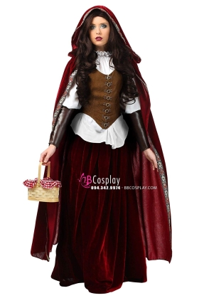 Trang Phục Quàng Khăn Đỏ Điện Ảnh Little Red Riding Hood