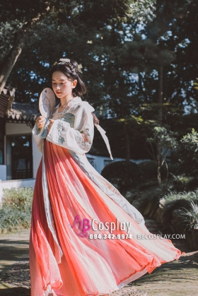 Hán Phục Chiết Ngực Ngọc Cẩm