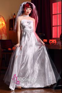 Ghost Bride Trang Phục Hoá Trang Cô Dâu Ma Dịp Halloween
