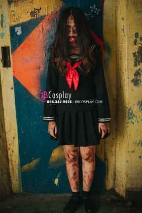 Đồ Ma Nữ Sinh Kiểu Nhật Cho Halloween