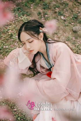 Cổ Trang Chiết Ngực Hồng Nguyệt Nhi