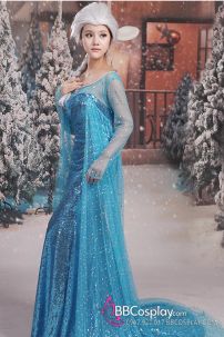 Đầm Nữ Hoàng Băng Giá Elsa Mẫu Mới