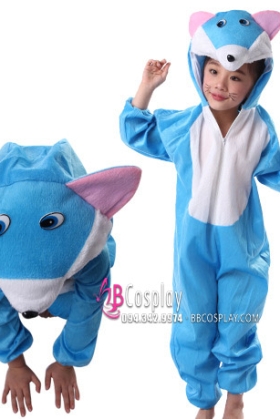 Quần Áo Thú Bông Trẻ Em Con Chuột Xanh