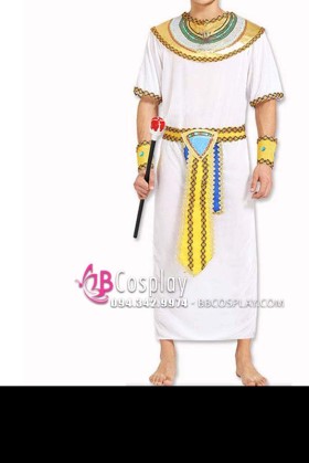 Đồ Vua Ai Cập Nam Màu Trắng