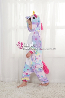 Đồ Hình Thú Cho Trẻ Em Unicorn Sao