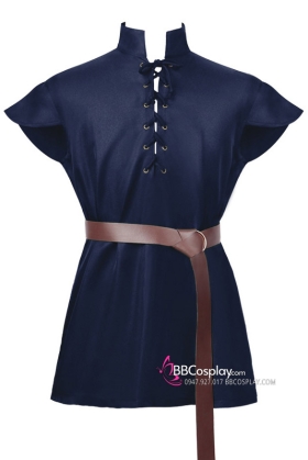 Áo Hóa Trang Thợ Săn Robinhood Cướp Biển Xanh Navy