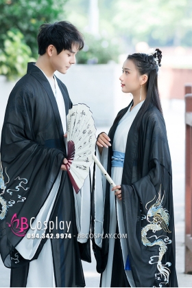 Bộ Hán Phục Cặp Bạch Long