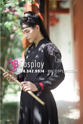 Hán Phục Nam Thêu Đầu Rồng