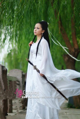 Trang Phục Hằng Nga - Màu Trắng