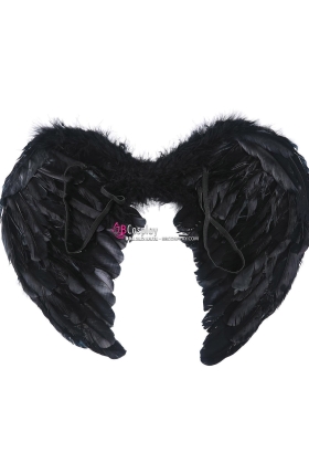 Cánh Thiên Thần Đen Lông Ngỗng 100Cm Và 80Cm