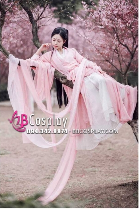 Đồ Cổ Trang Nga Mi Phái - Tone Hồng