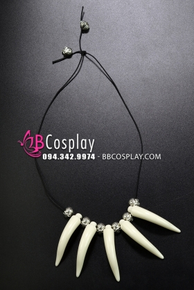 Vòng Cổ Răng Nanh Có Đầu Lâu Cho Thổ Dân Chất Lắm