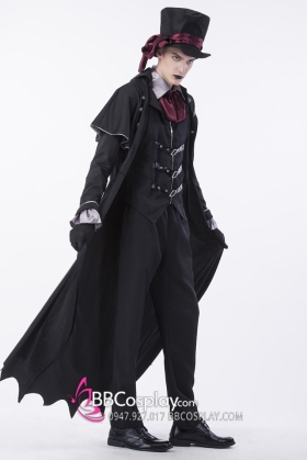 Đồ Nam Tước Bóng Đêm Ma Cà Rồng Gothic Punk