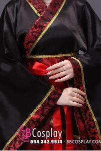 Đồ Hoàng Hậu Nhà Tần- Áo Đen Váy Đỏ