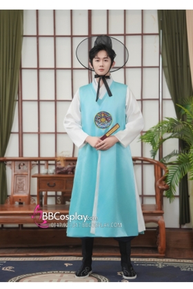 Trang Phục Nam Hàn Quốc Xanh Mint