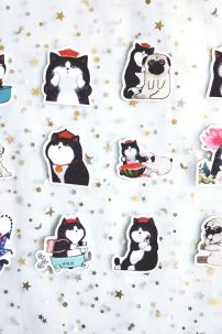 Bộ Sticker Hoàng Thượng Mèo