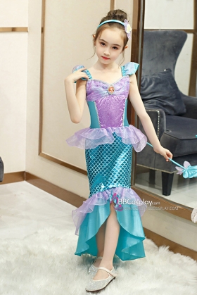 Đồ Công Chúa Tiên Cá Cho Bé Gái