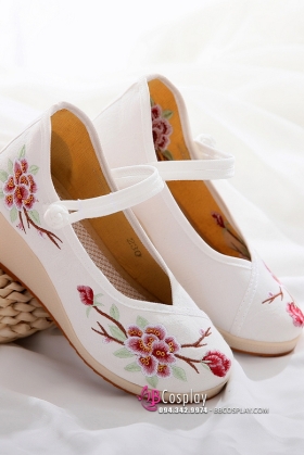 Giày Thêu Hán Phục Đế 6cm Size 38