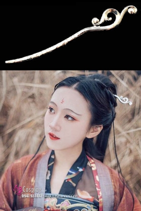 Trâm Cài Đơn Giản Bạch Thiển