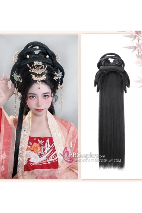 Tóc Cổ Trang Mỹ Nhân Đội Nữa Đầu - Hoa Xuân Cát