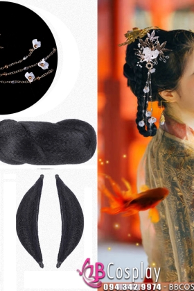 Bộ Tóc Búi Cổ Trang 10