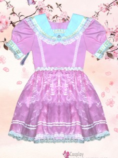 Đầm Hồng Lolita (Mẫu Shop May)