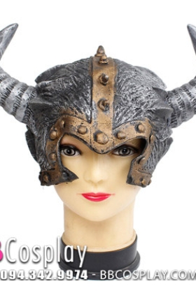 Mũ Chiến Binh Viking Có Sừng Bò