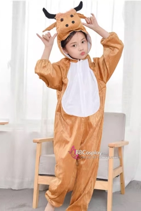 Quần Áo Thú Con Trâu Trẻ Em