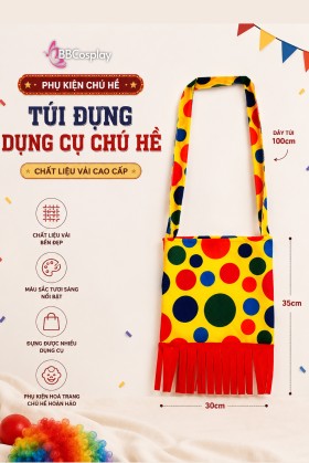 Túi Chú Hề Bằng Vải - Phụ Kiện Chú Hề