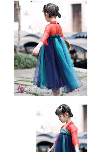 Váy Hán Phục Tiểu Đinh Đan Bé Gái