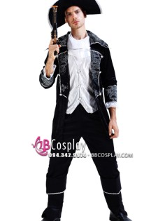 Trang Phục Cướp Biển Nam Hải Tặc Đen