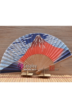 Quạt Nhật Cán Gỗ - Núi Phú Sĩ