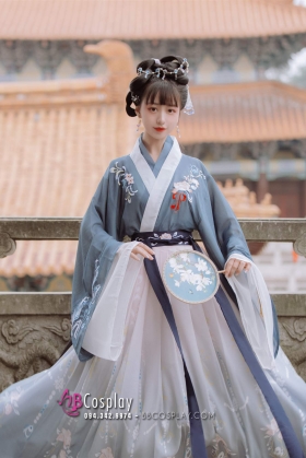 Hán Phục Chiết Eo Toàn Cơ