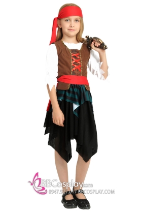 Trang Phục Cướp Biển Bé Gái