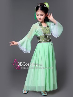 Trang Phục Cổ Trang Bé Gái Tiểu Thanh