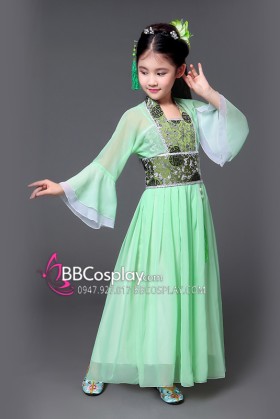 Trang Phục Cổ Trang Bé Gái Tiểu Thanh