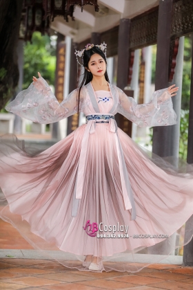 Hán Phục Mộc Tử Hoang - Chiết Eo