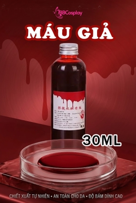 Máu Giả Hoá Trang Chai Mini 30ML Tạo Vết Thương