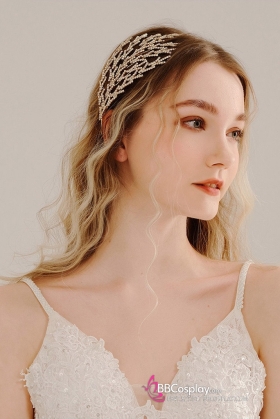 Vương Miện Nữ Thần Kiểu Nguyệt Quế Hy Lạp