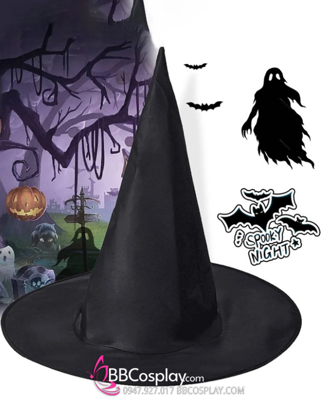 NÓN PHÙ THUỶ ĐEN