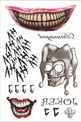 Bộ Hình Xăm Joker Suicide Squad 2